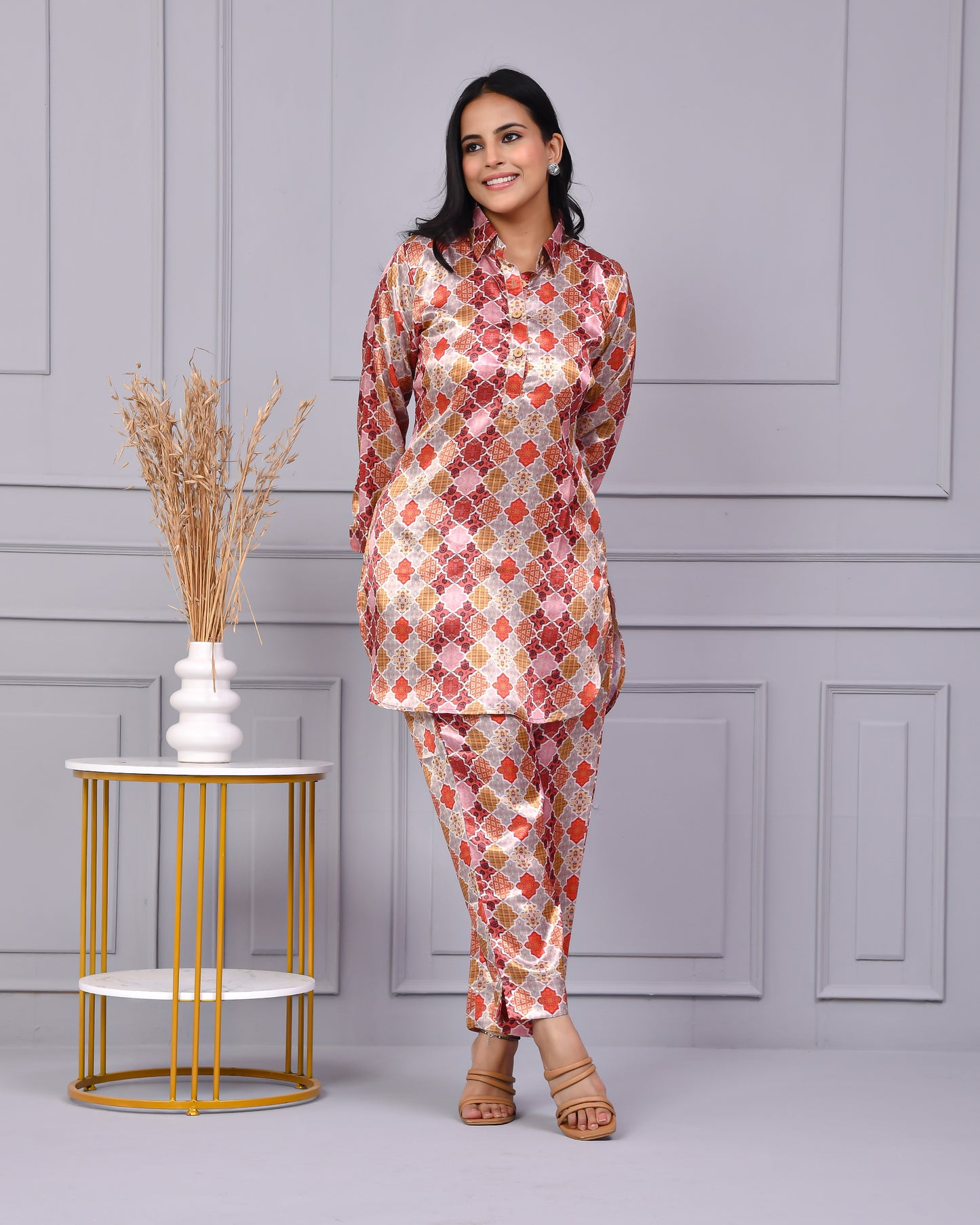Sunset Spice Shirt Set
