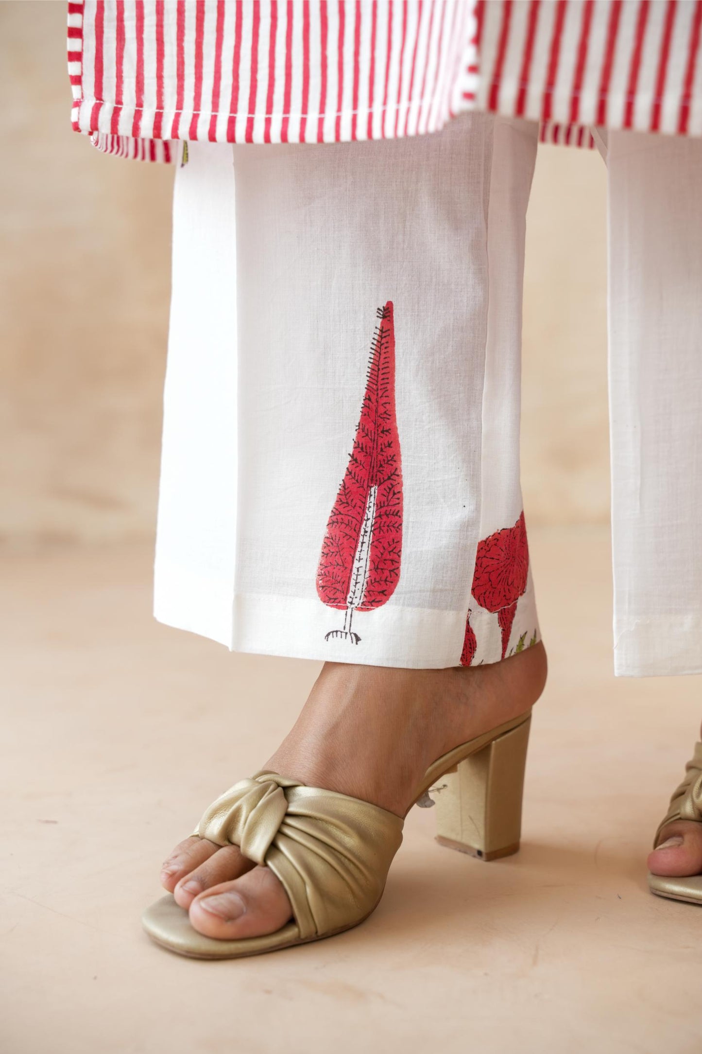 Kumkum Red Kurta Set