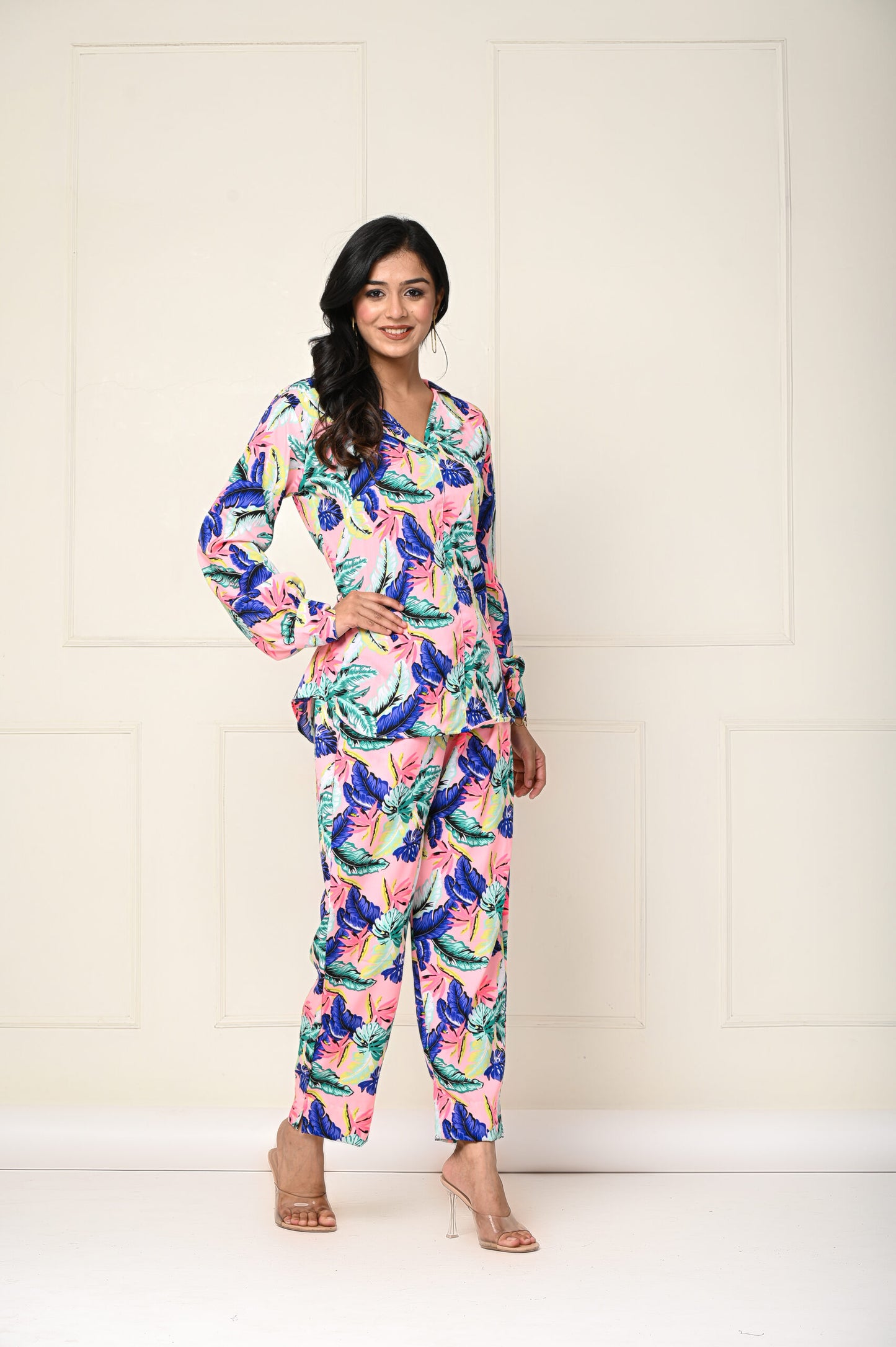 Beach Floral Print Co-ord Set