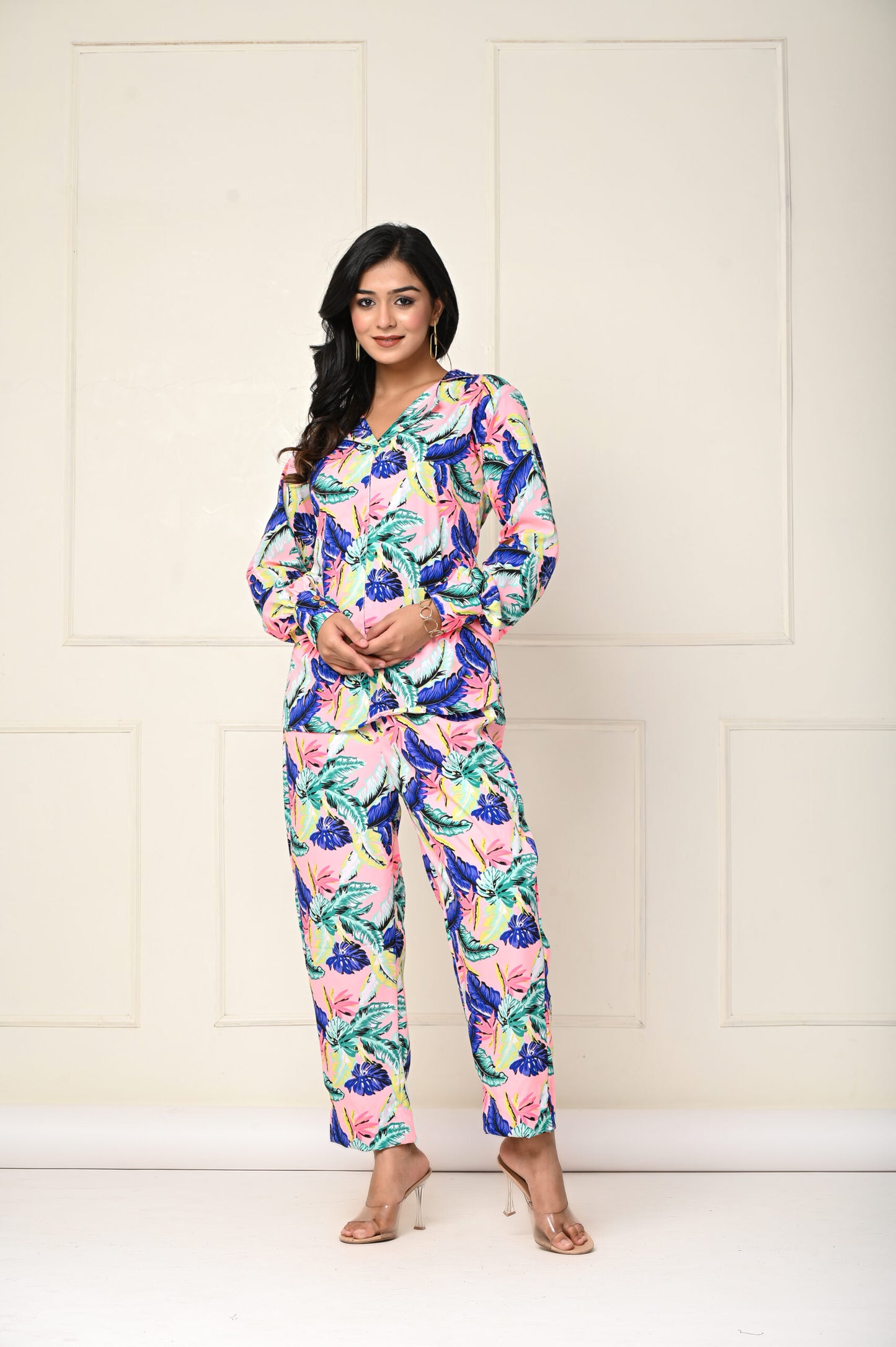 Beach Floral Print Co-ord Set