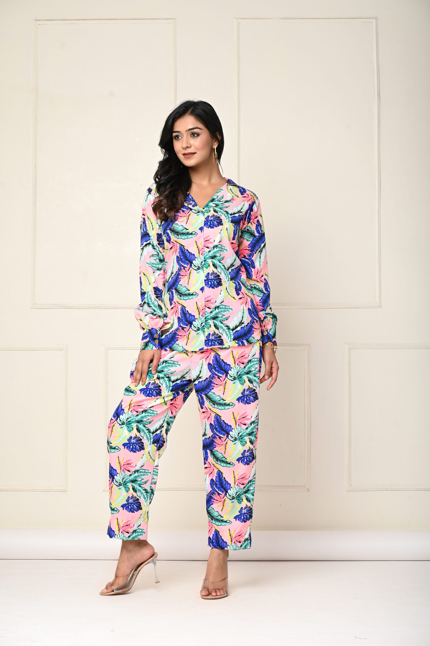 Beach Floral Print Co-ord Set