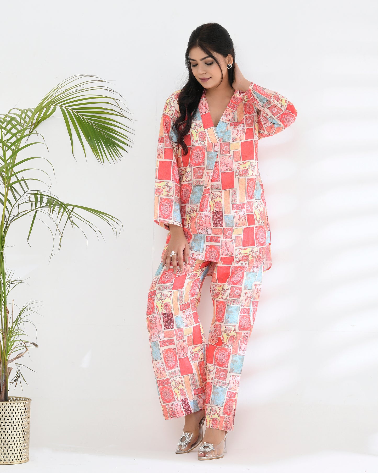 Pink Patchwork Set