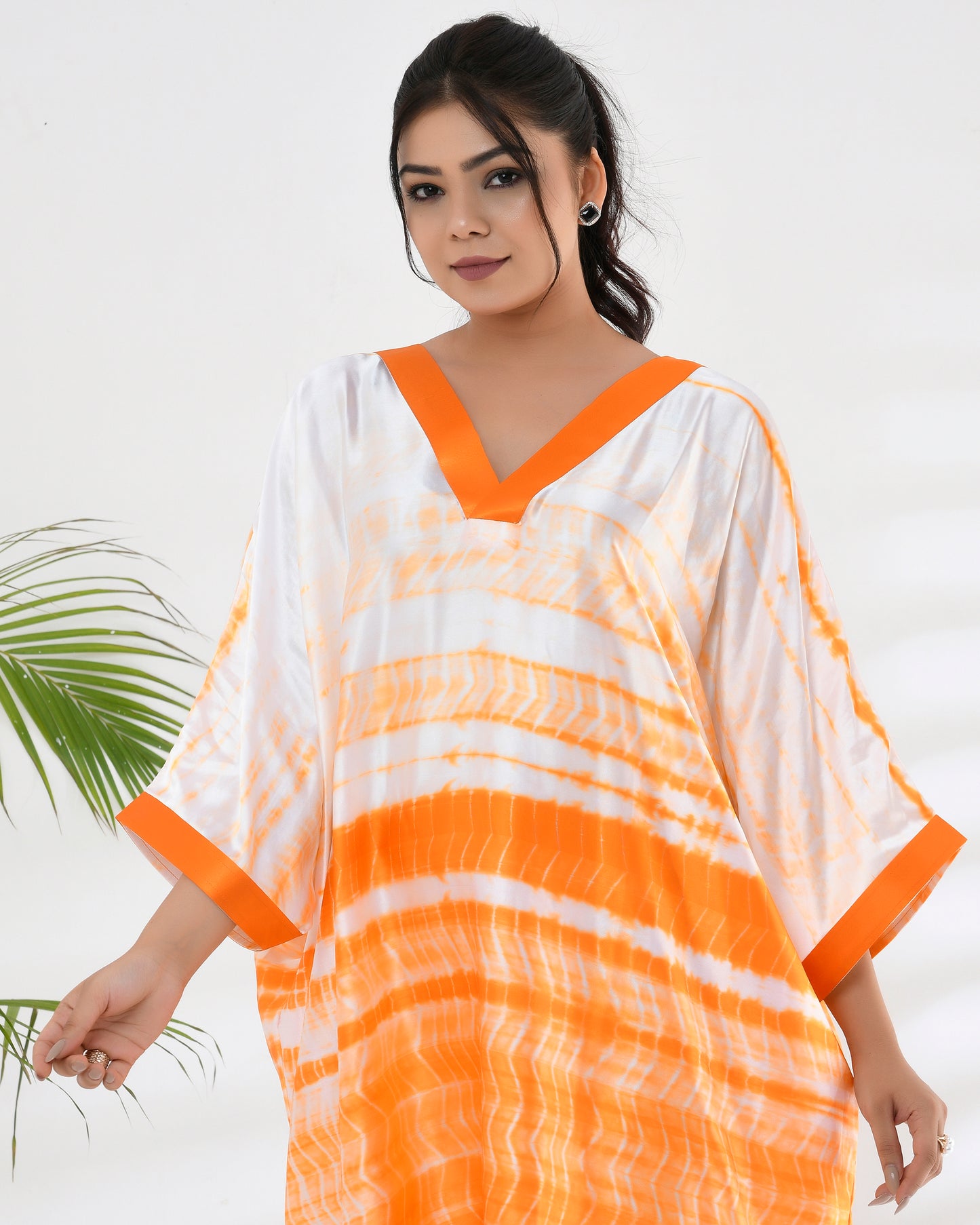 Tangerine Kaftan Set