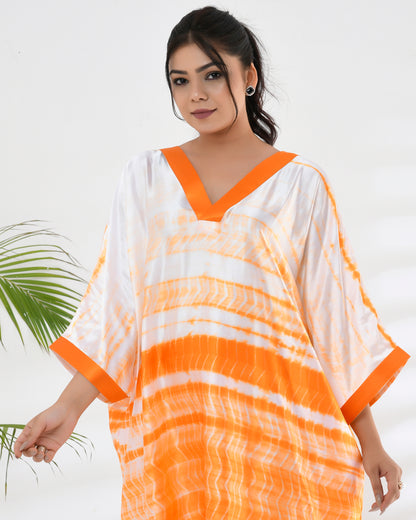 Tangerine Kaftan Set