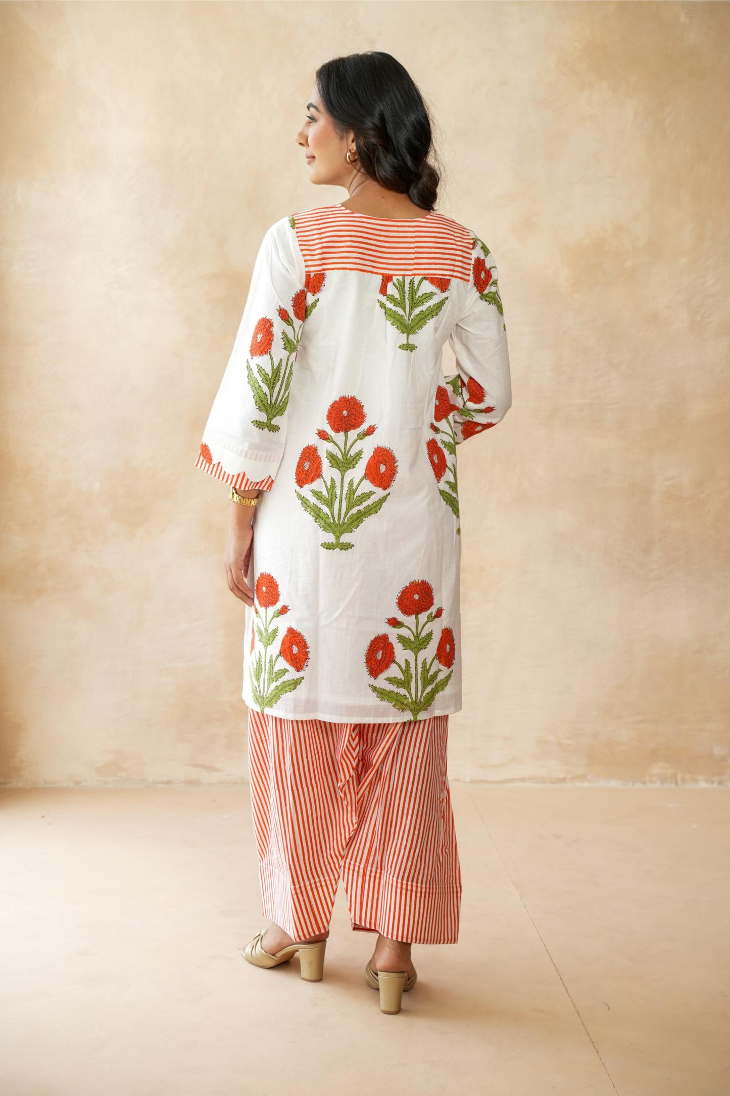 Naarangi Farshi Kurta Set
