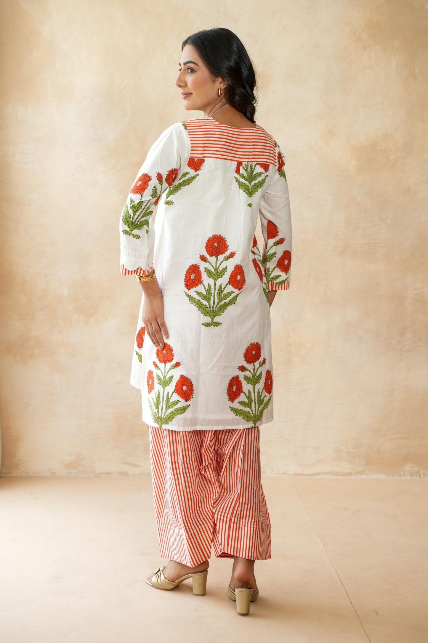 Naarangi Farshi Kurta Set