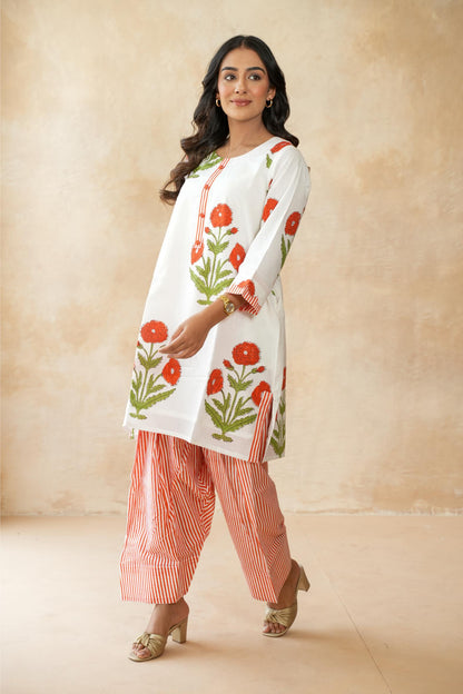Naarangi Farshi Kurta Set