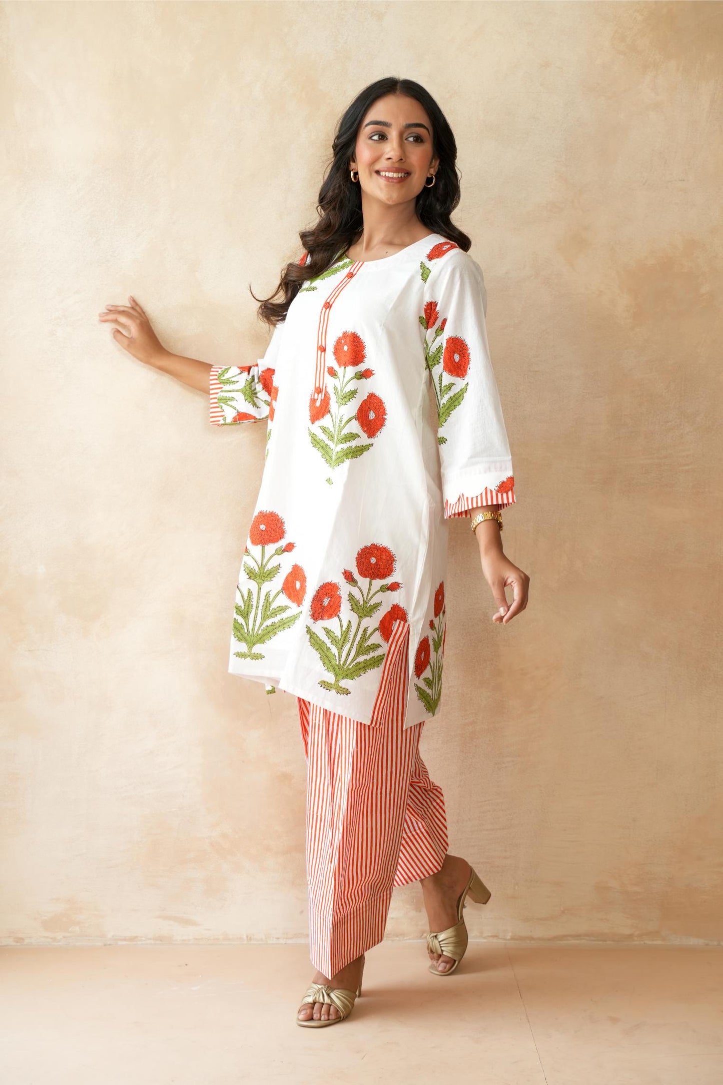 Naarangi Farshi Kurta Set