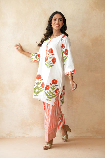 Naarangi Farshi Kurta Set