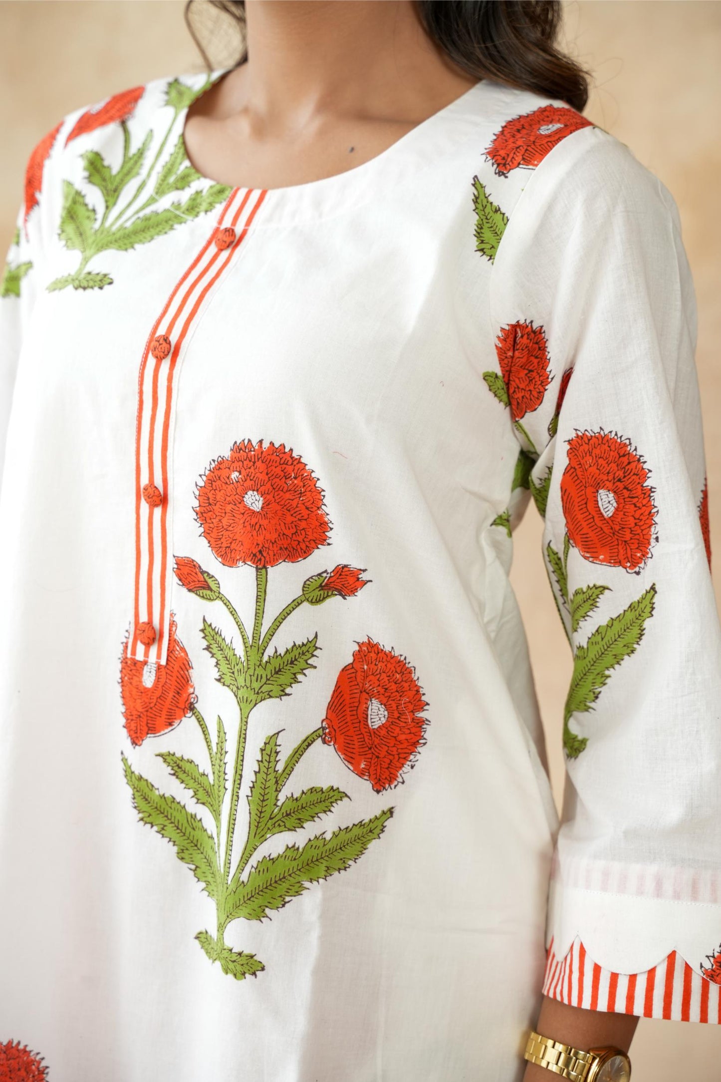 Naarangi Farshi Kurta Set