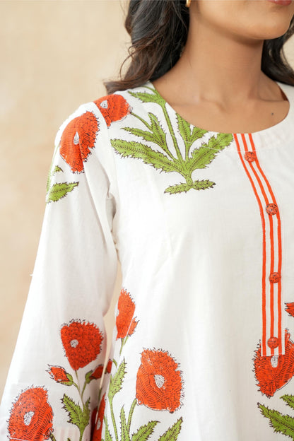 Naarangi Farshi Kurta Set