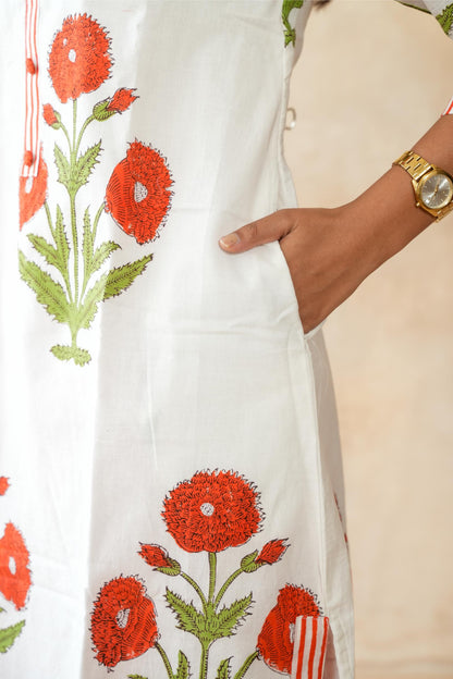 Naarangi Farshi Kurta Set