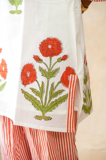 Naarangi Farshi Kurta Set