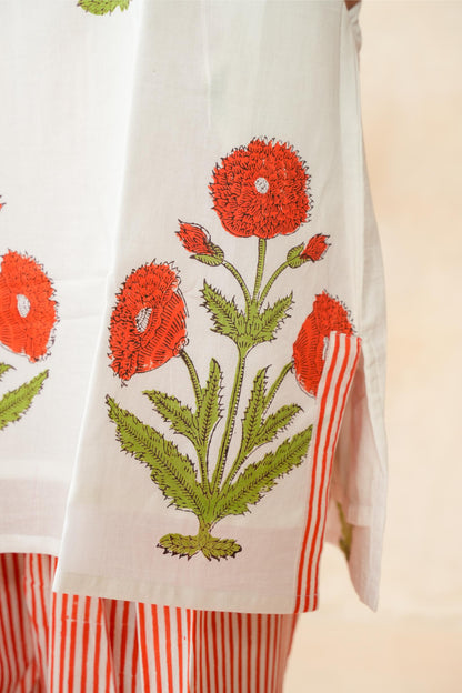 Naarangi Farshi Kurta Set