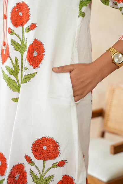 Naarangi Farshi Kurta Set