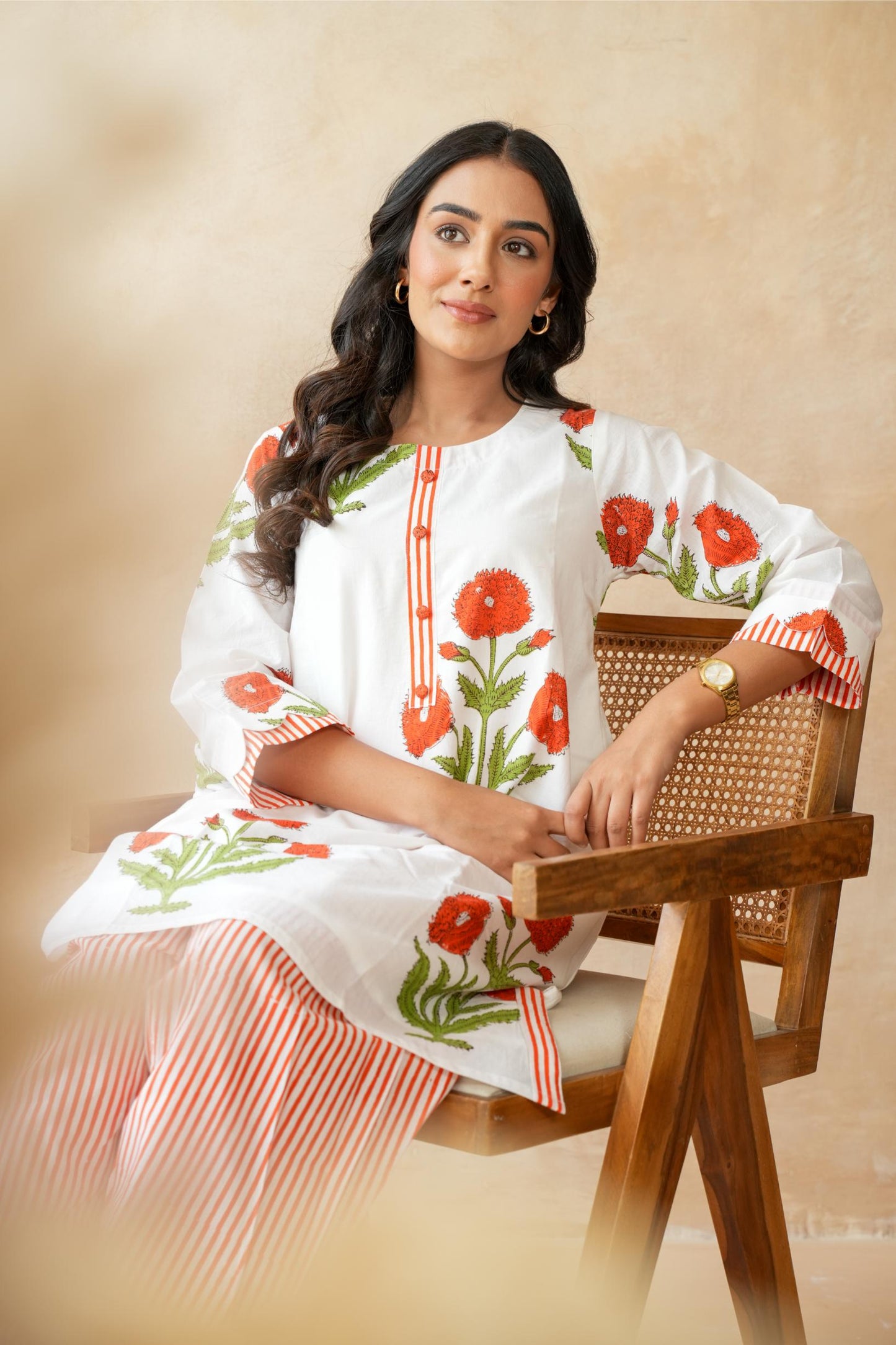 Naarangi Farshi Kurta Set