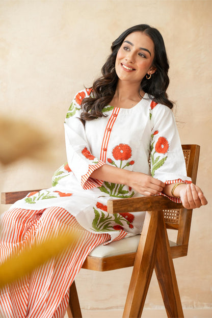 Naarangi Farshi Kurta Set