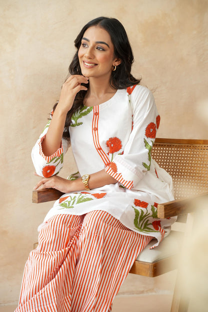 Naarangi Farshi Kurta Set