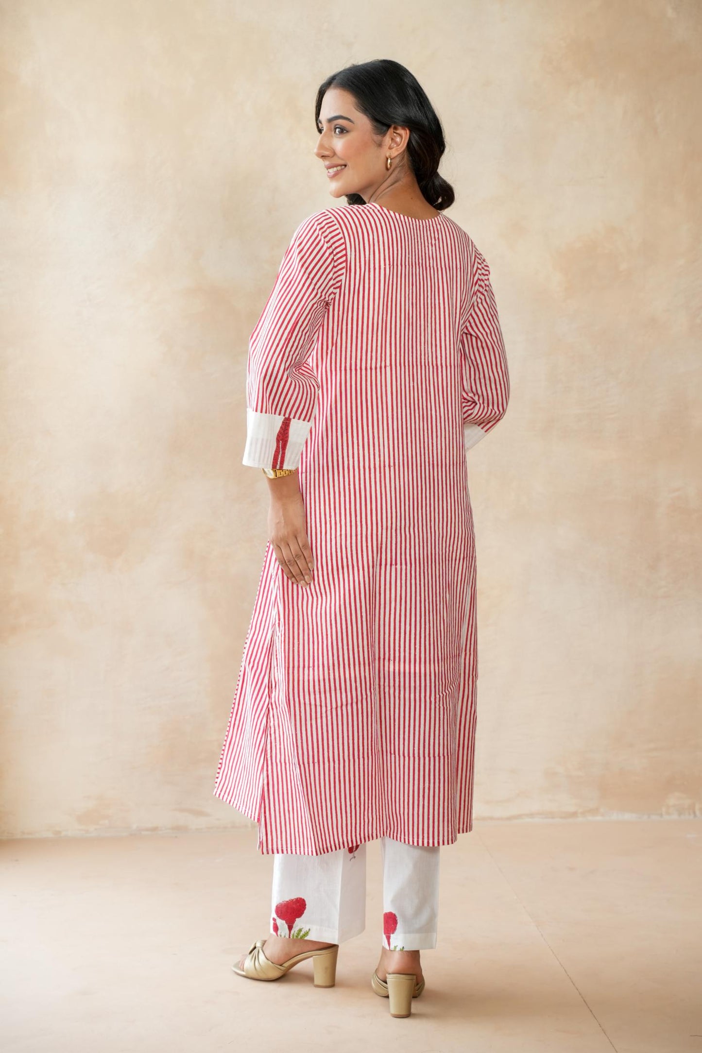 Kumkum Red Kurta Set