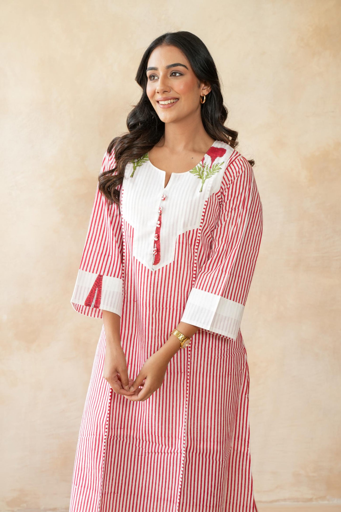 Kumkum Red Kurta Set