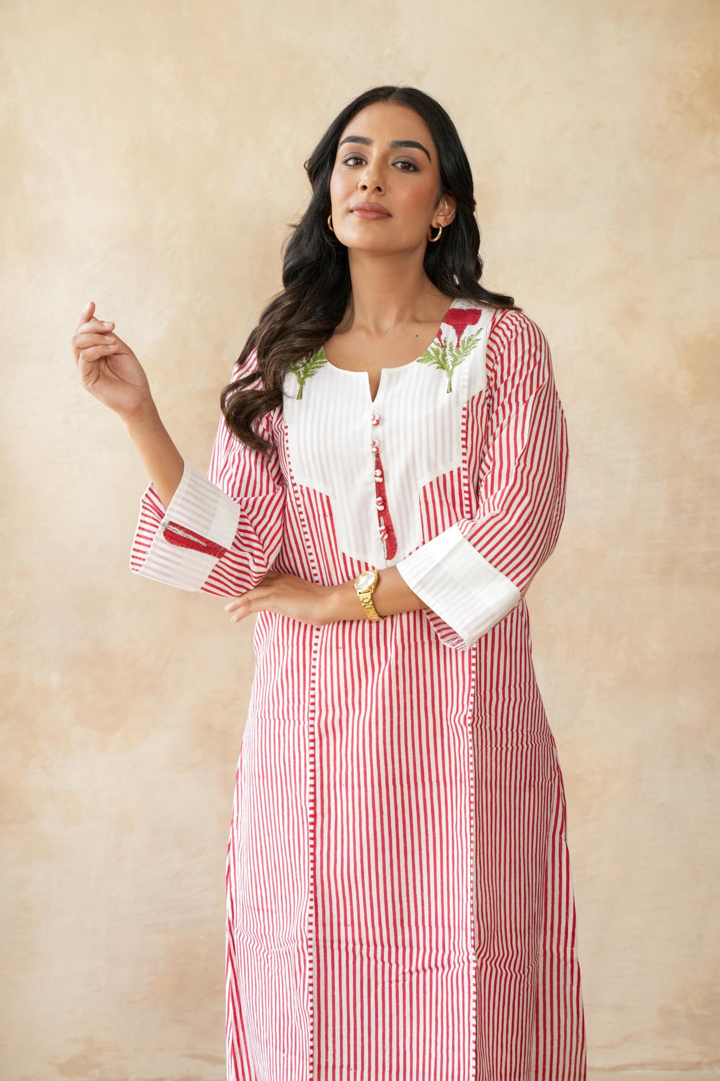 Kumkum Red Kurta Set