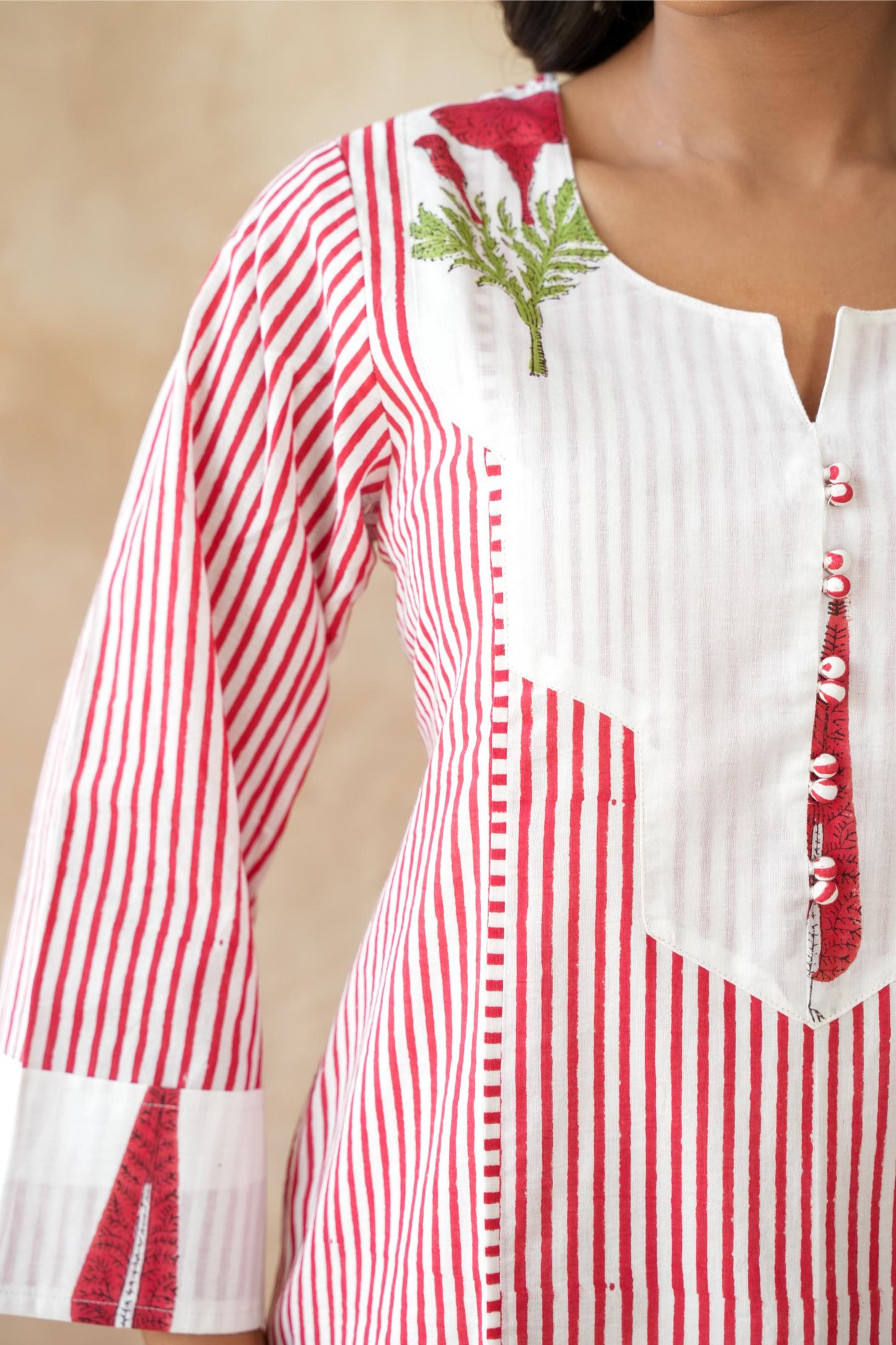 Kumkum Red Kurta Set
