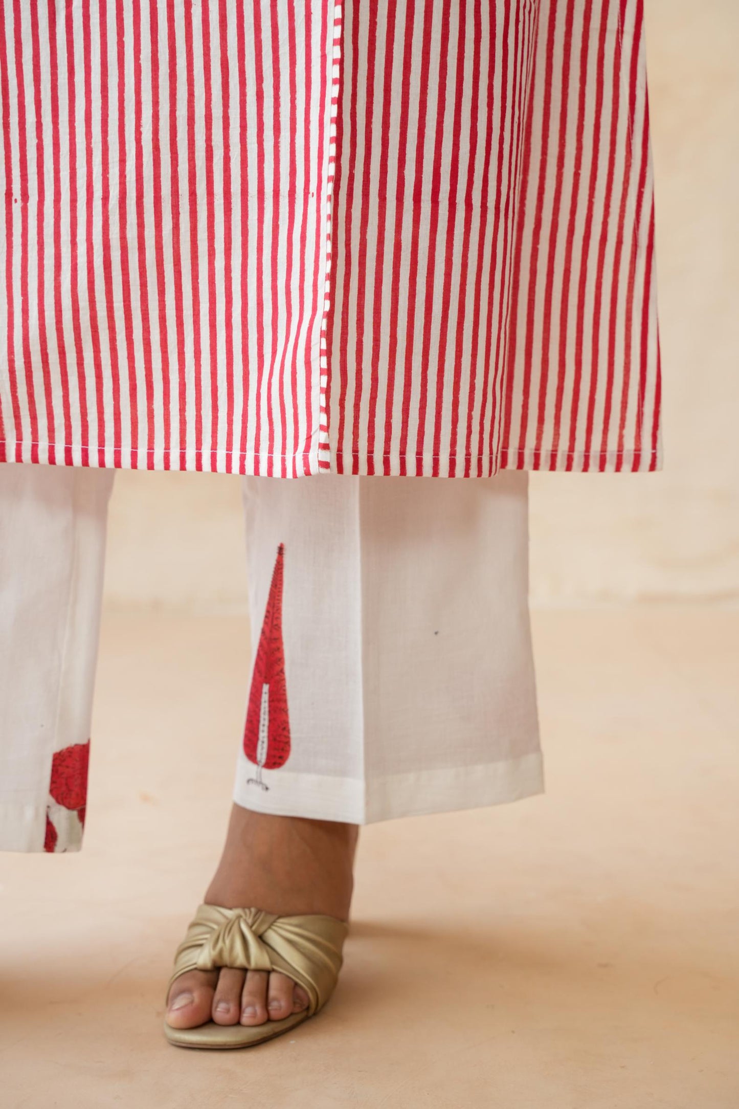 Kumkum Red Kurta Set