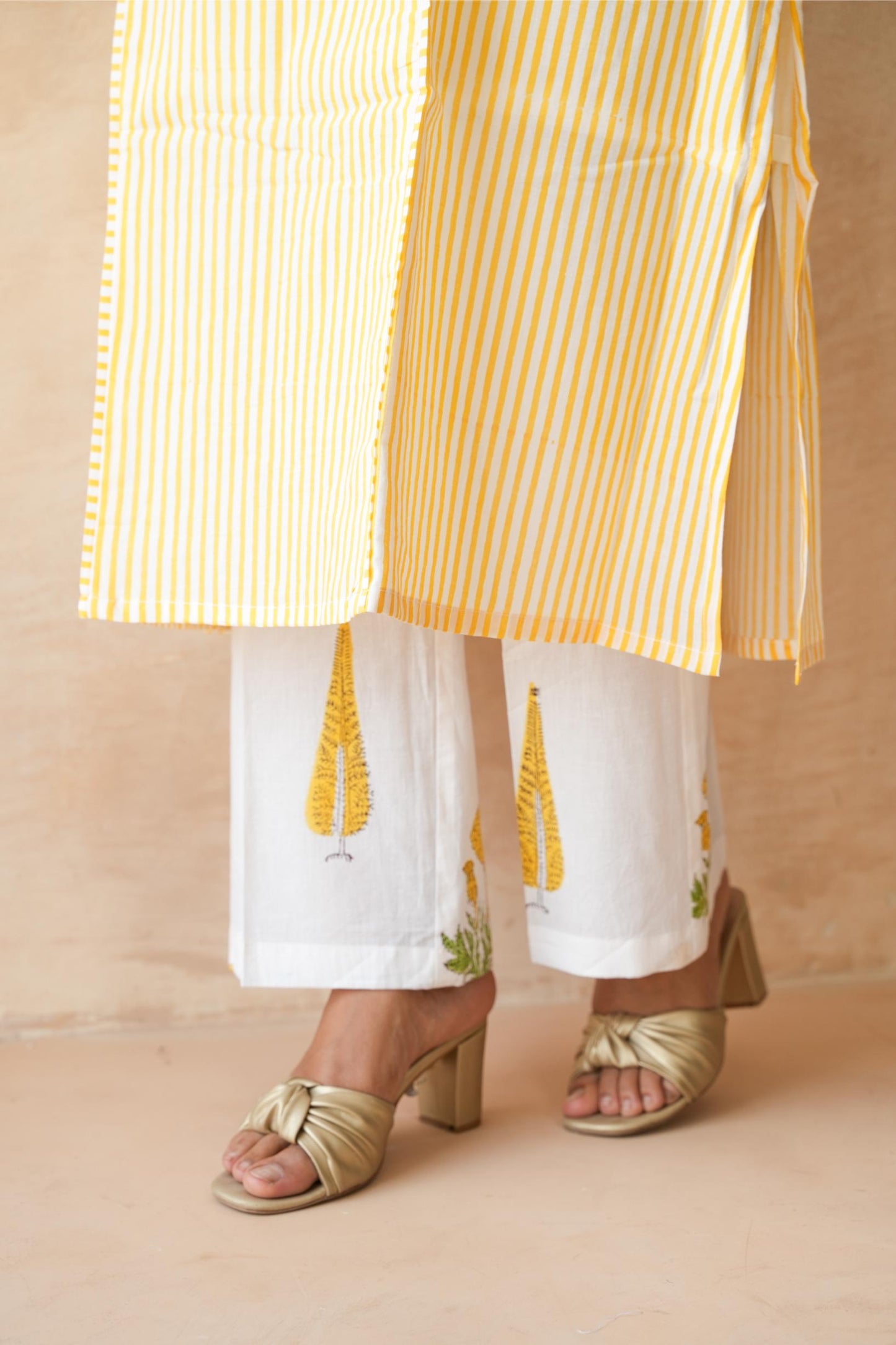 Kanak Yellow Kurta Set