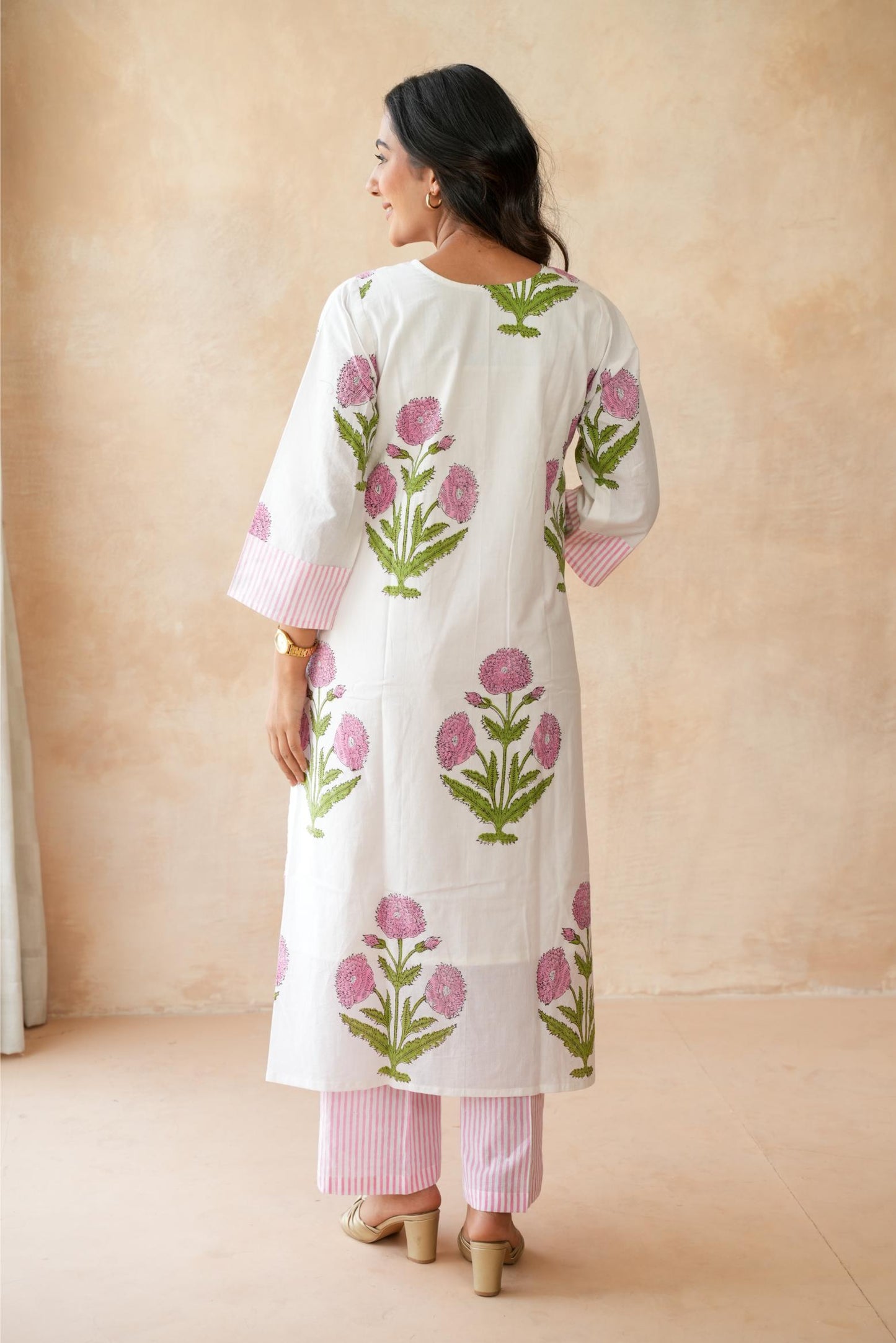 Nazneen Pink Kurta Set