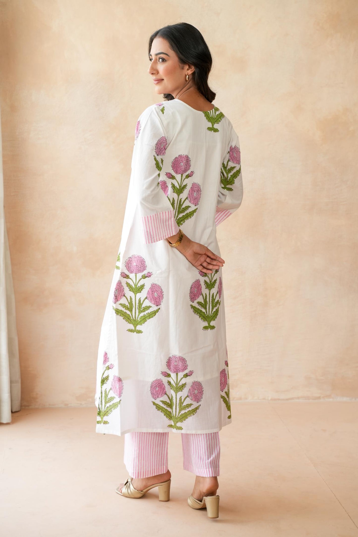 Nazneen Pink Kurta Set