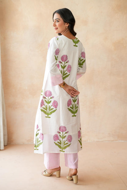 Nazneen Pink Kurta Set