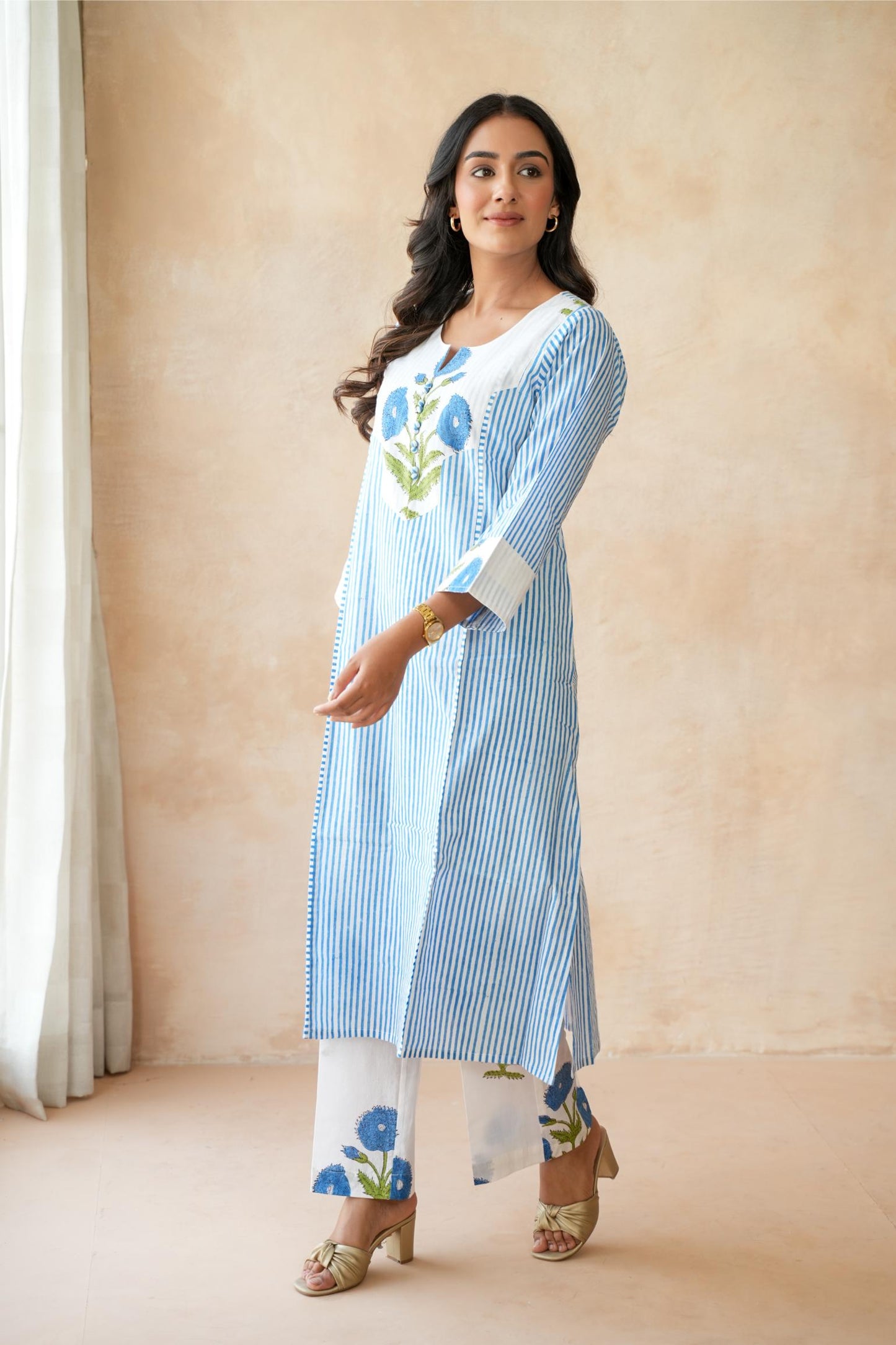 Neel kamal Blue Kurta Set