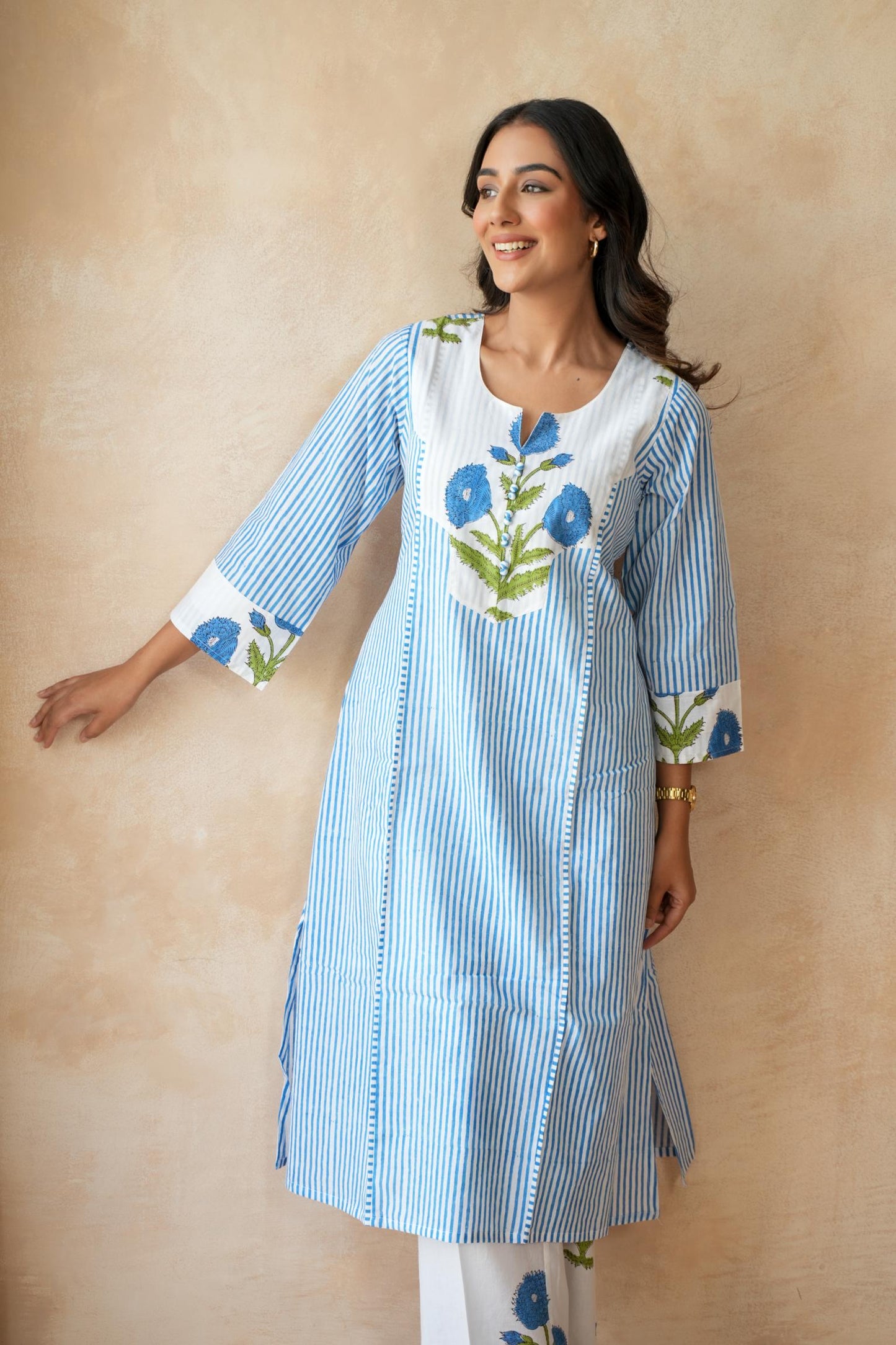 Neel kamal Blue Kurta Set