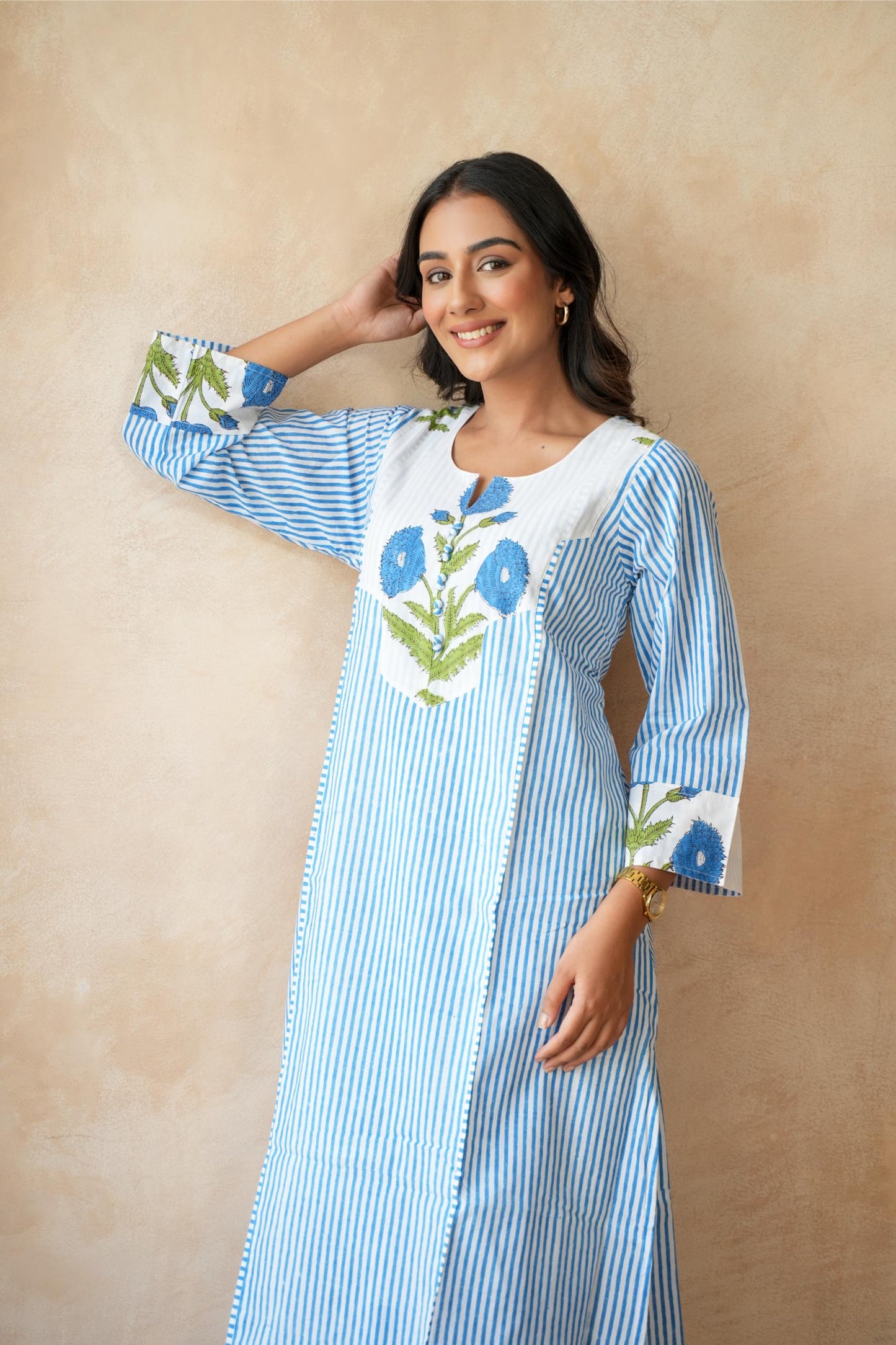 Neel kamal Blue Kurta Set