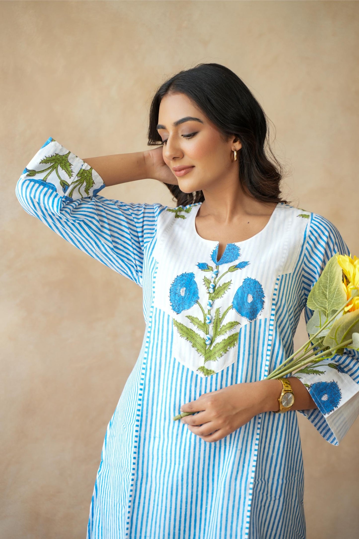 Neel kamal Blue Kurta Set