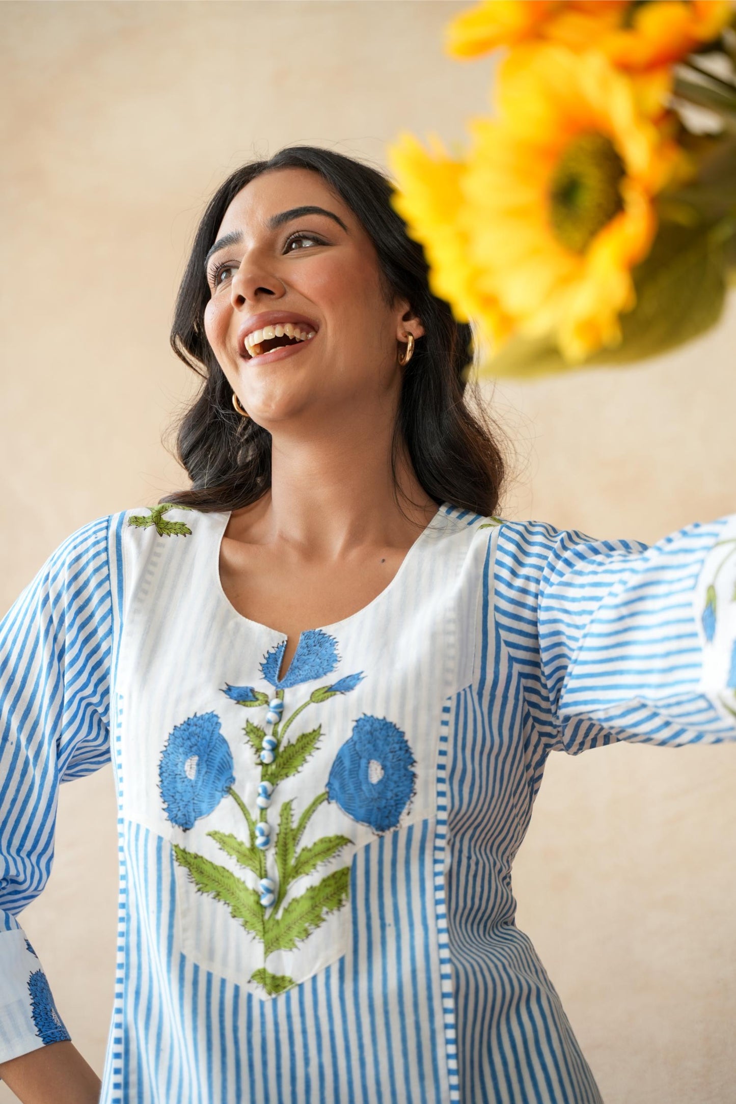 Neel kamal Blue Kurta Set