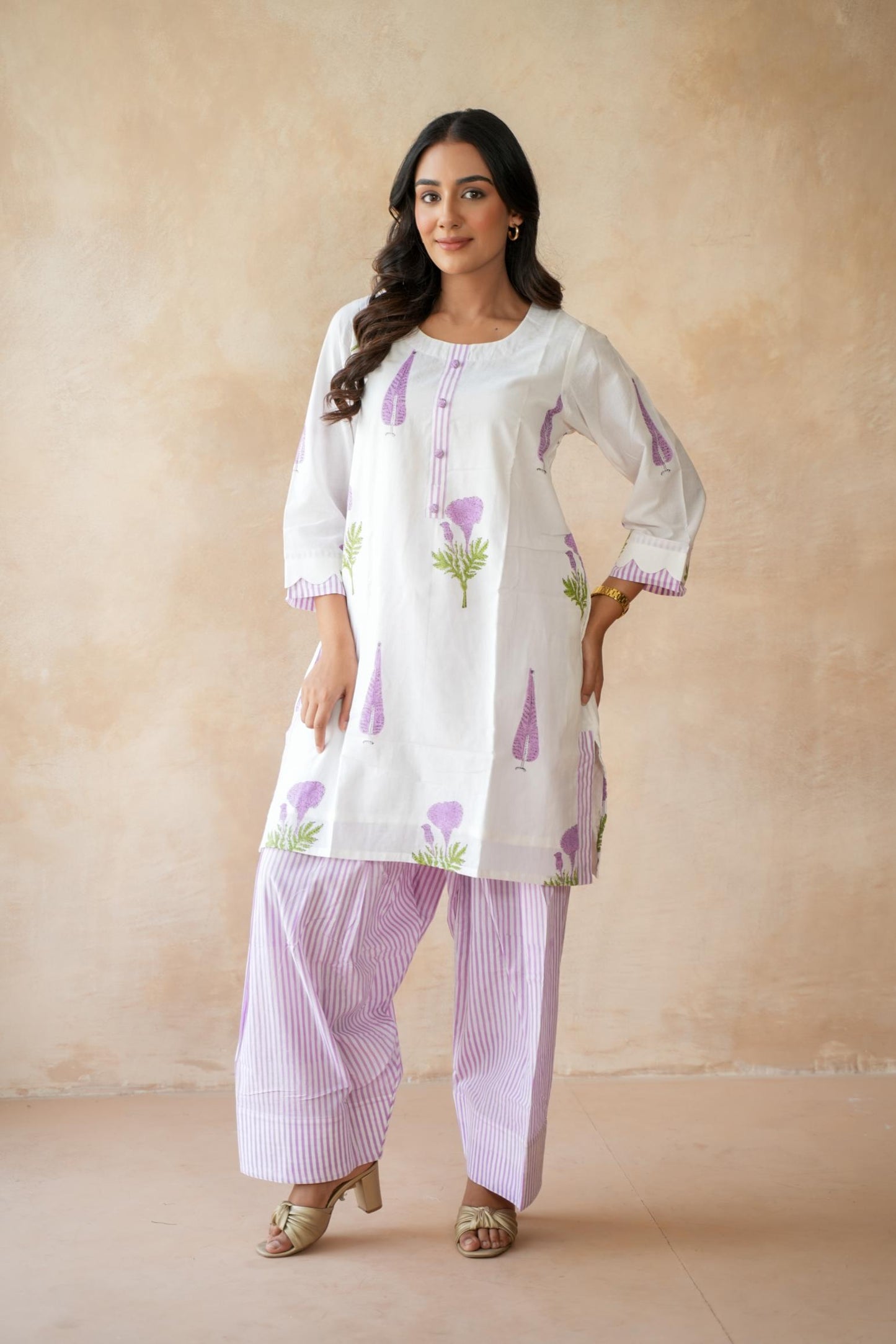 Firoza Farshi Kurta Set