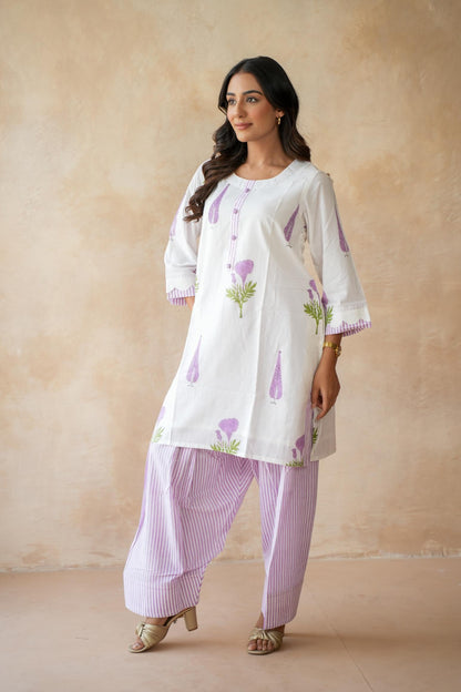 Firoza Farshi Kurta Set