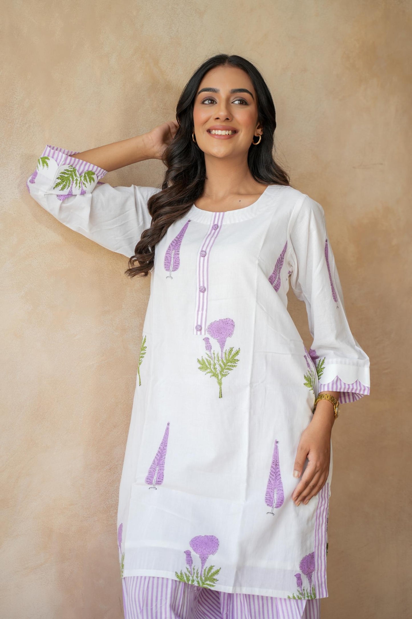 Firoza Farshi Kurta Set