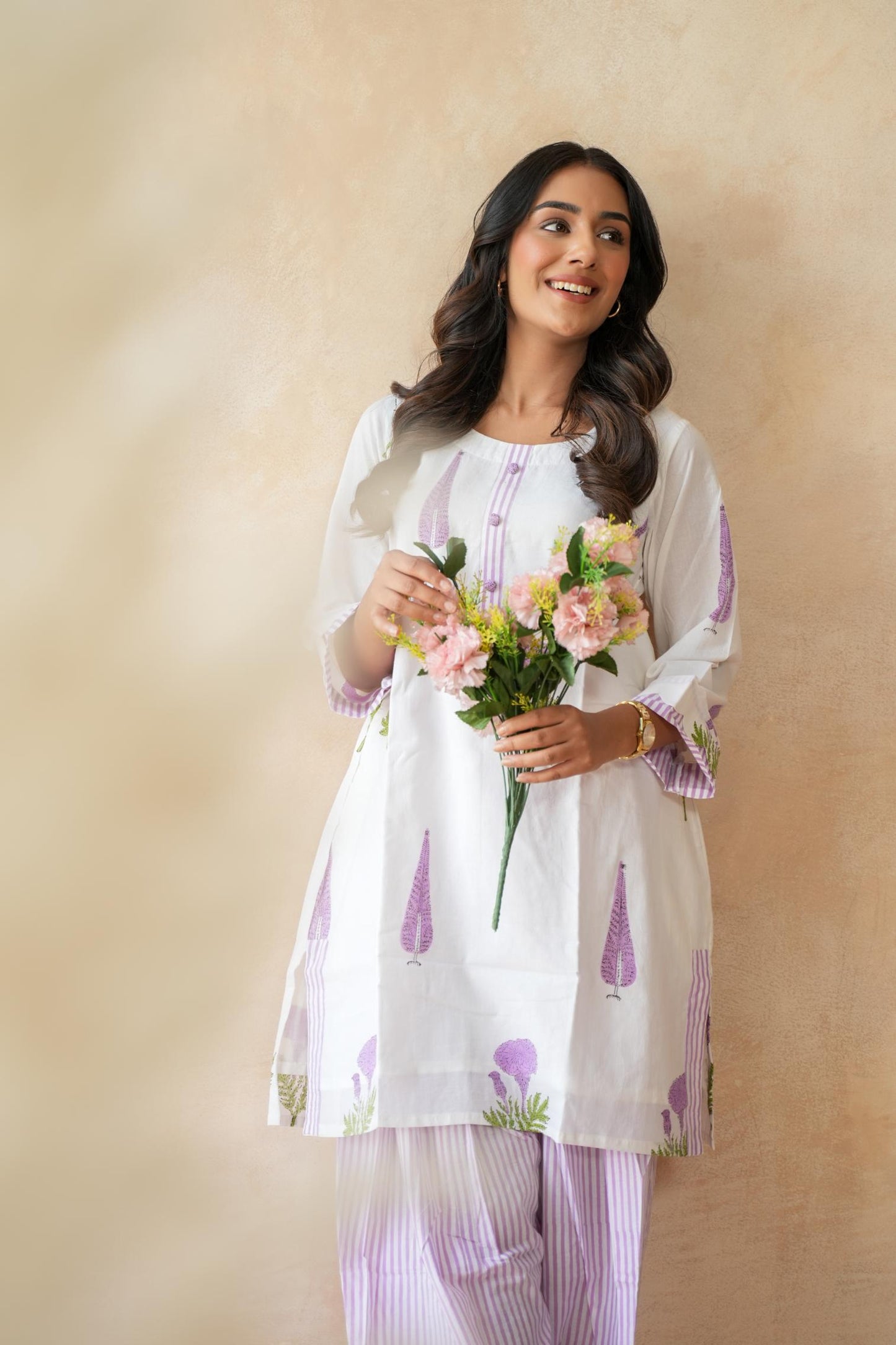 Firoza Farshi Kurta Set