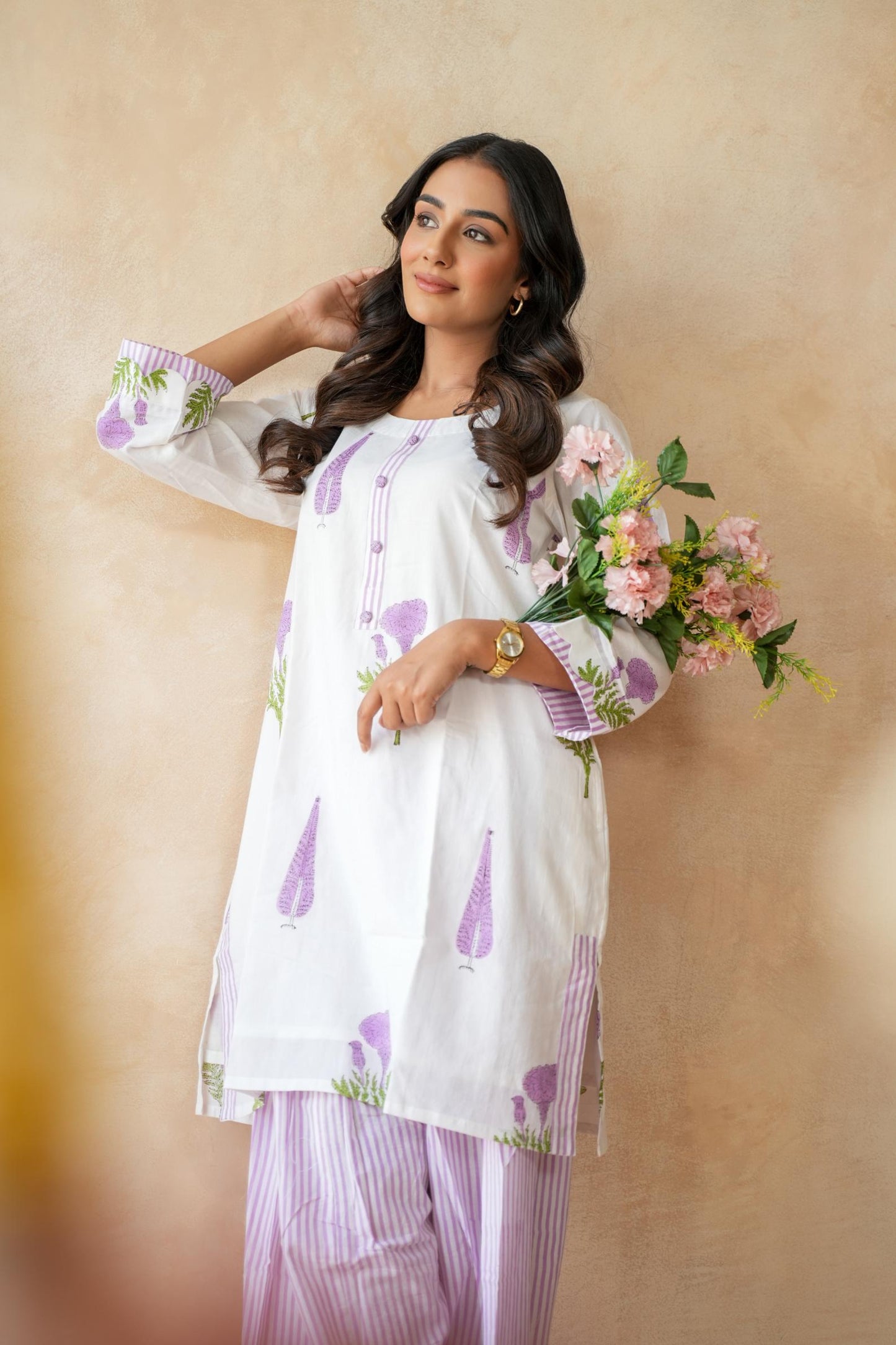 Firoza Farshi Kurta Set