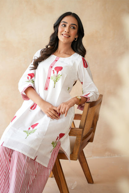 Gulnaar Farshi Kurta Set