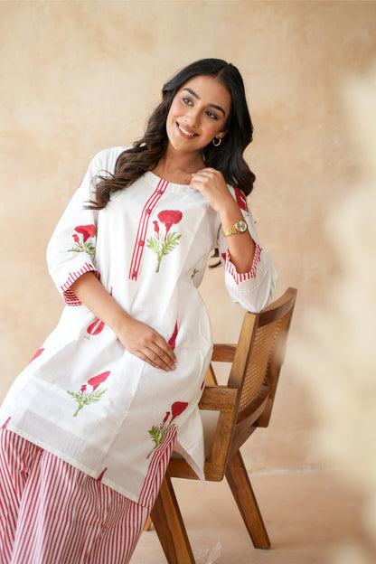Gulnaar Farshi Kurta Set