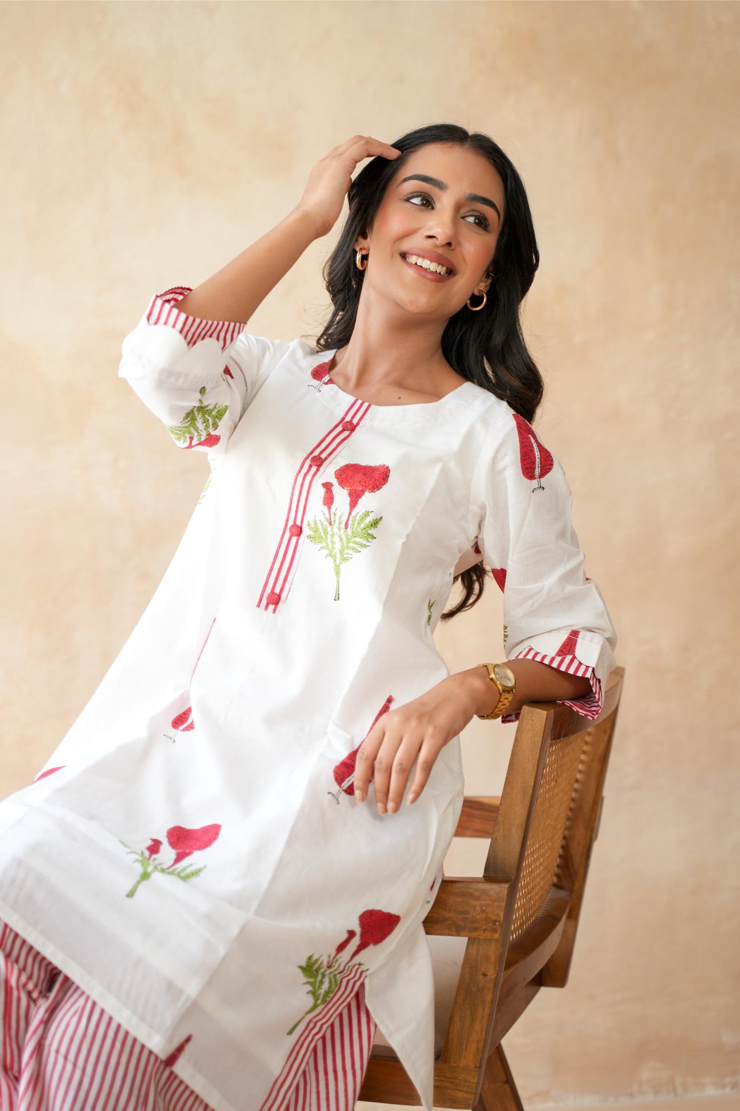 Gulnaar Farshi Kurta Set