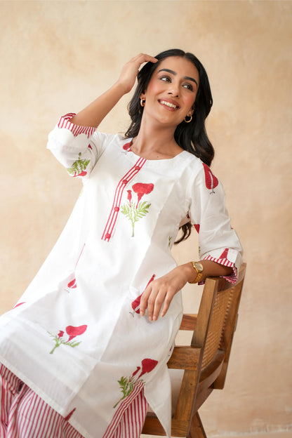 Gulnaar Farshi Kurta Set