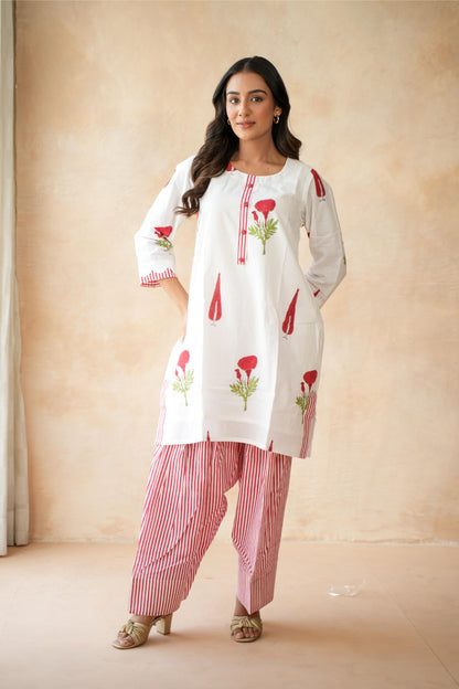Gulnaar Farshi Kurta Set