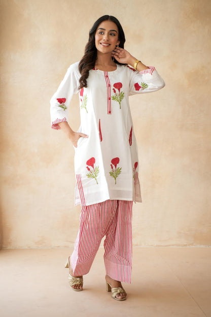 Gulnaar Farshi Kurta Set