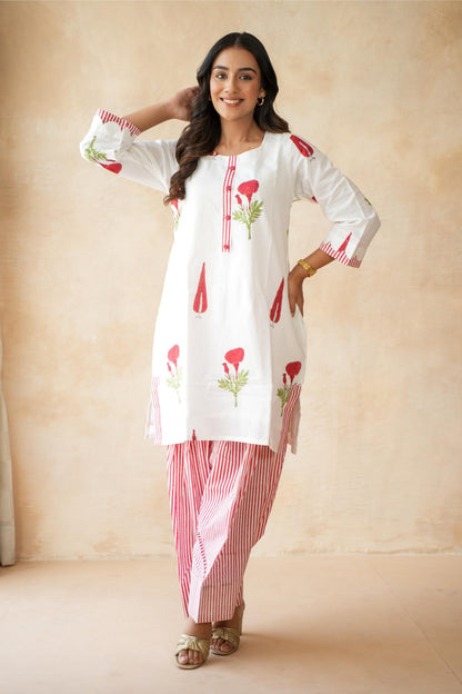 Gulnaar Farshi Kurta Set