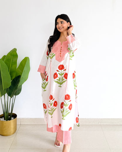 Naarangi Farshi Kurta Set