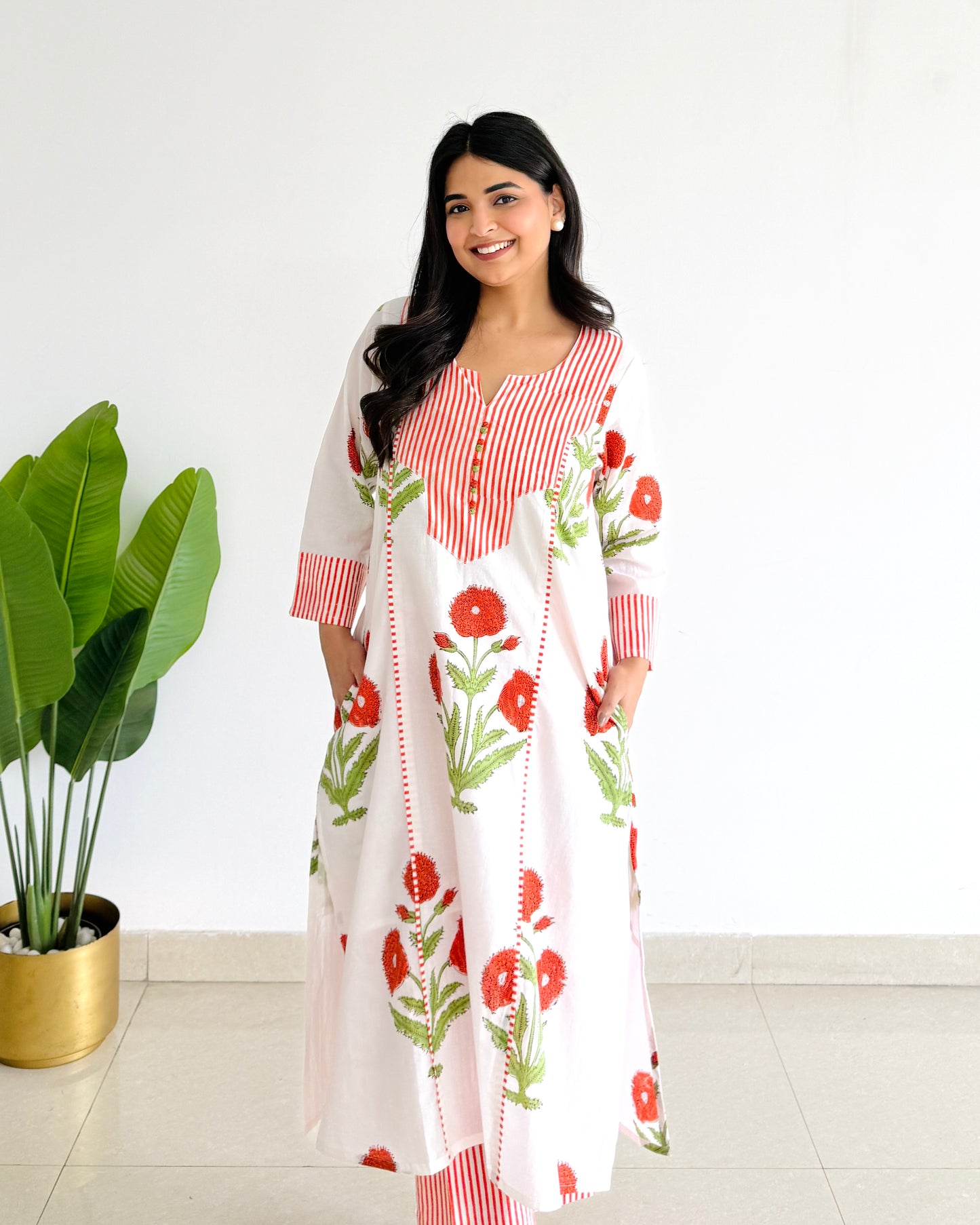 Naarangi Farshi Kurta Set